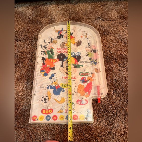 Vintage Mickey Mouse  Pinball Game used - Picture 5 of 7